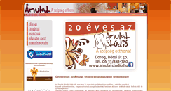 Desktop Screenshot of amulatstudio.hu